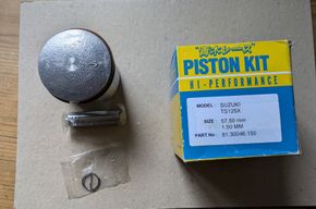Kolbenkit Übermaß 1,5mm RV 125