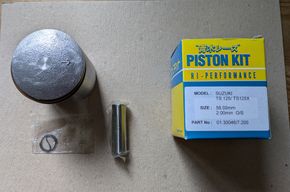 Kolbenkit Übermaß 2,0mm RV 125