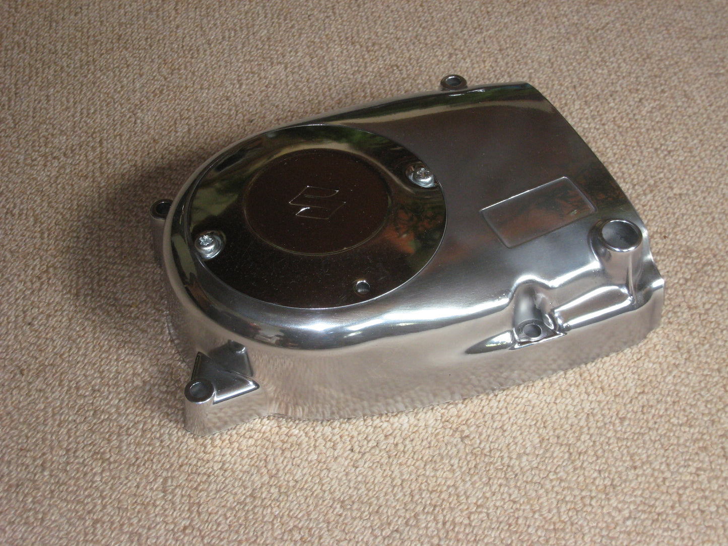 Motordeckel links RV 50 poliert