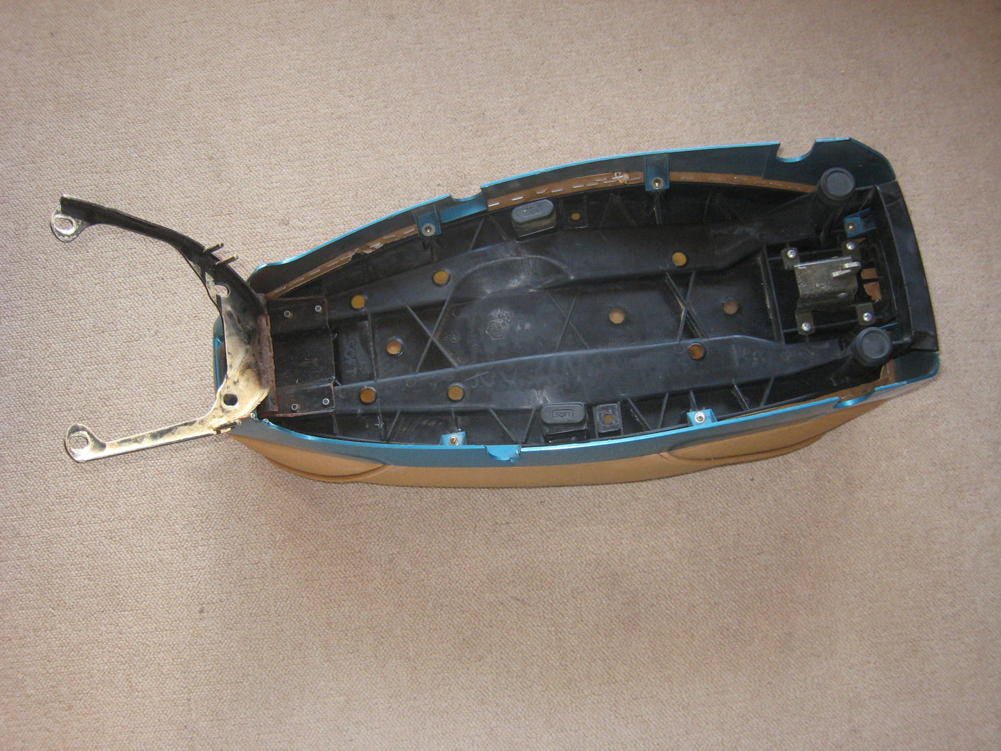 Vespa PK 50 XL1 XL2 braun Sitzbank